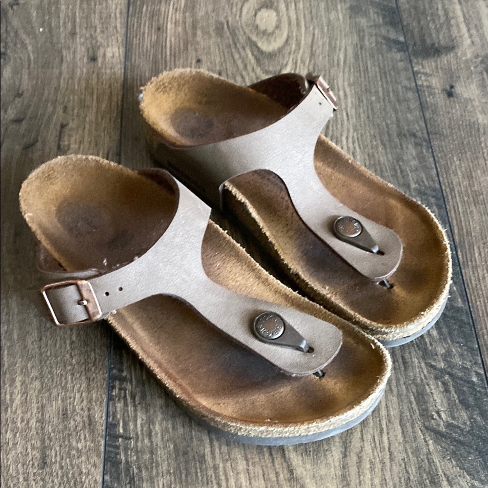 Birkenstock Brown Sandals Classic Two-Strap Design